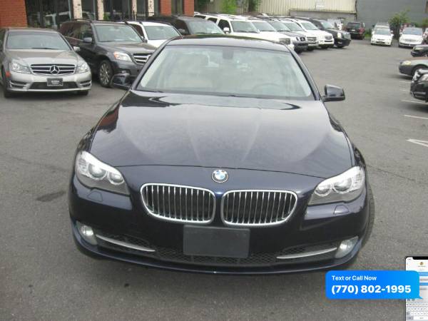 2013 BMW 5 Series 528i 4dr Sedan 1 YEAR FREE OIL CHANGES W/PURCHASE!... for sale in Norcross, GA – photo 3