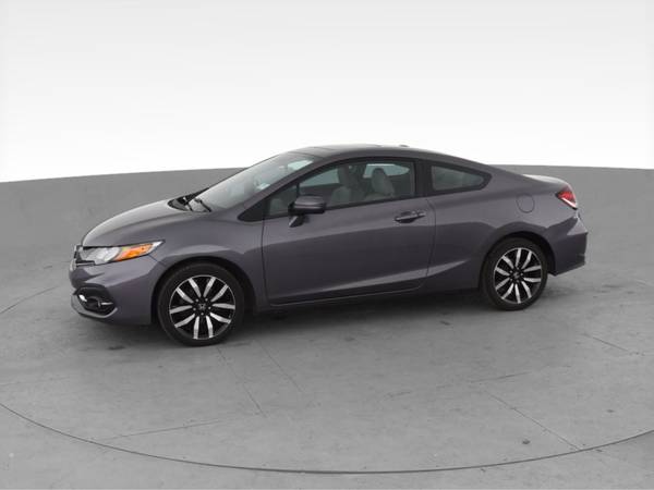 2015 Honda Civic EX-L Coupe 2D coupe Gray - FINANCE ONLINE - cars &... for sale in Akron, OH – photo 4