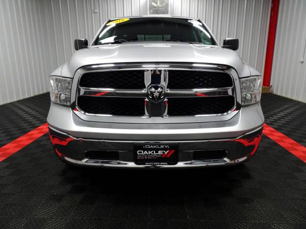 2016 RAM 1500 4WD Quad Cab SLT pickup Silver - cars & trucks - by... for sale in Branson West, AR – photo 8