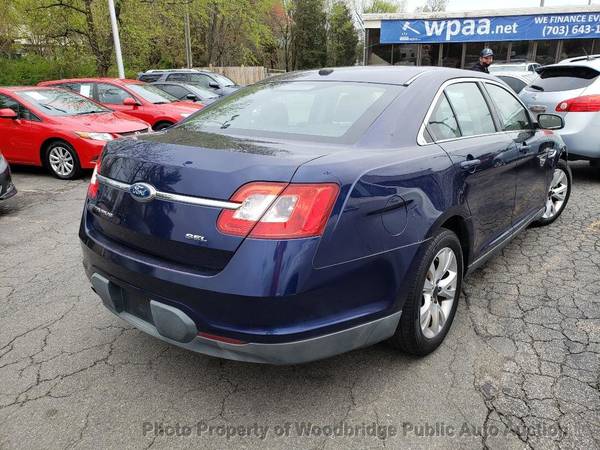2011 Ford Taurus 4dr Sedan SEL FWD Blue - - by for sale in Woodbridge, District Of Columbia – photo 3