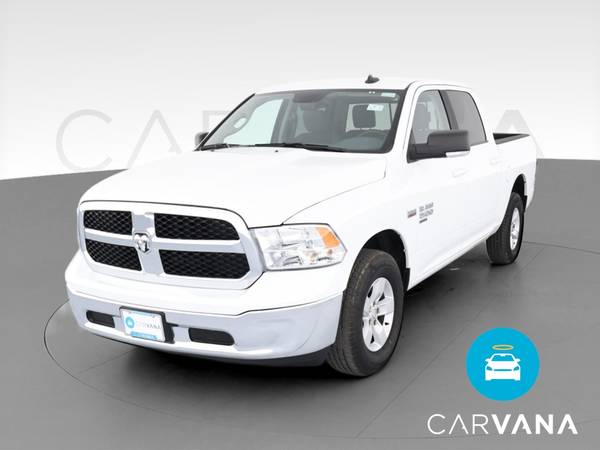 2020 Ram 1500 Classic Crew Cab SLT Pickup 4D 5 1/2 ft pickup White -... for sale in Fort Worth, TX