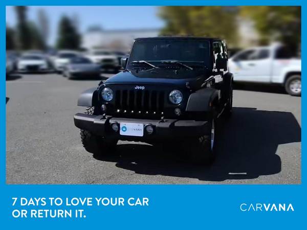 2017 Jeep Wrangler Unlimited Sport S Sport Utility 4D suv Black for sale in Placerville, CA – photo 13