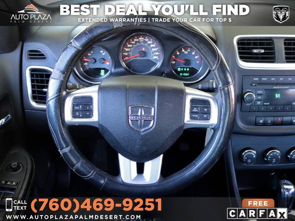 2014 Dodge Avenger SXT SXT 247/mo with Service Records - cars & for sale in Palm Desert , CA – photo 9
