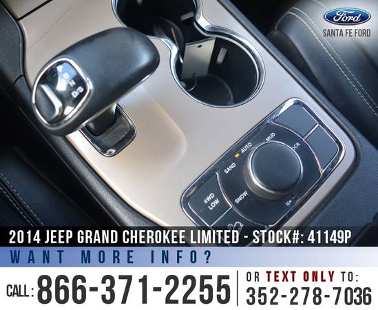 2014 Jeep Grand Cherokee Limited Backup Camera - Leather for sale in Alachua, GA – photo 17