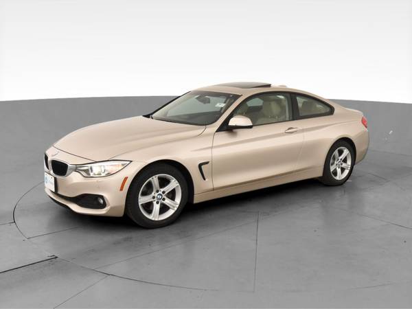 2014 BMW 4 Series 428i xDrive Coupe 2D coupe Beige - FINANCE ONLINE... for sale in Atlanta, WY – photo 3