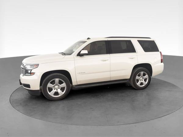2015 Chevy Chevrolet Tahoe LT Sport Utility 4D suv White - FINANCE -... for sale in Arlington, District Of Columbia – photo 4