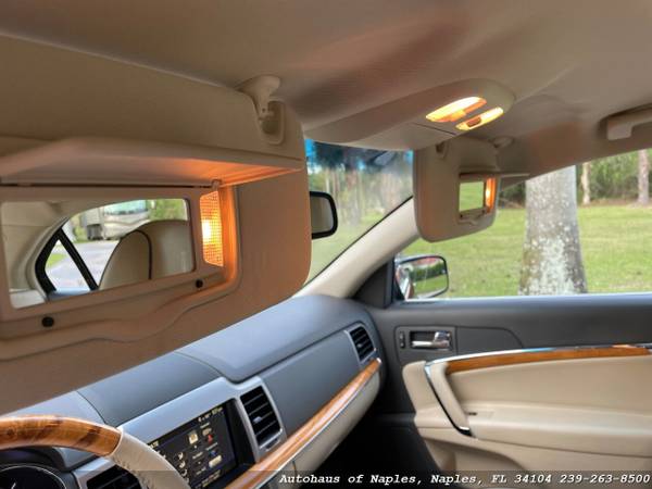 2010 Lincoln MKZ Sedan - 1 Owner, Low Miles, Premium Leather, V6, Bl for sale in Naples, FL – photo 24