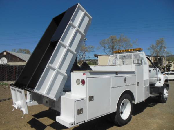 2001 Chevy Utility Service Dump Truck 328 - - by for sale in San Leandro, CA – photo 14