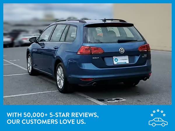 2017 VW Volkswagen Golf SportWagen TSI S 4Motion Wagon 4D wagon Blue for sale in Hartford, CT – photo 6