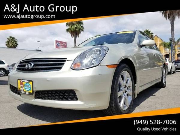 2006 Infiniti G35 Base 4dr Sedan w/Automatic for sale in Westminster, CA