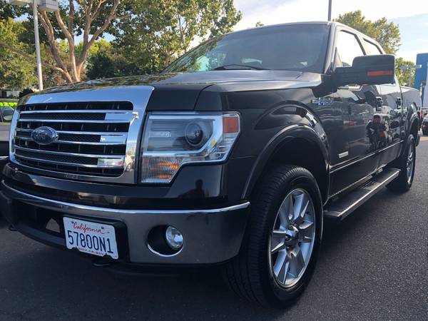 2013 Ford F150 4x4 Crew Cab Lariat Eco Boost V6 Twin Turbo 1-Owner for sale in SF bay area, CA