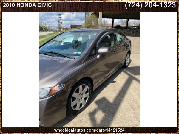 2010 HONDA CIVIC LX - - by dealer - vehicle automotive for sale in New Kensington, PA – photo 2