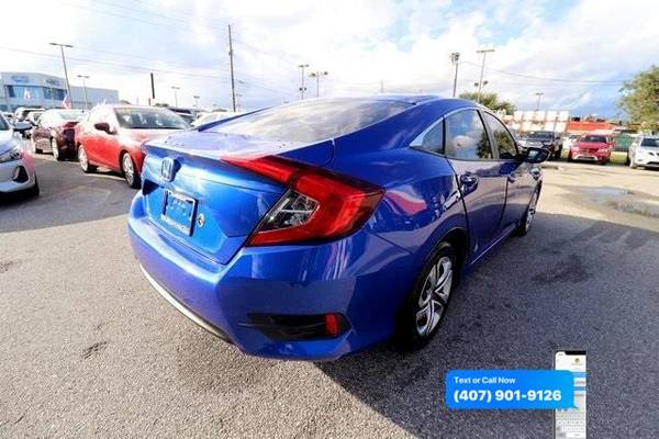 2016 Honda Civic LX Sedan CVT - - by dealer - vehicle for sale in Orlando, FL – photo 9
