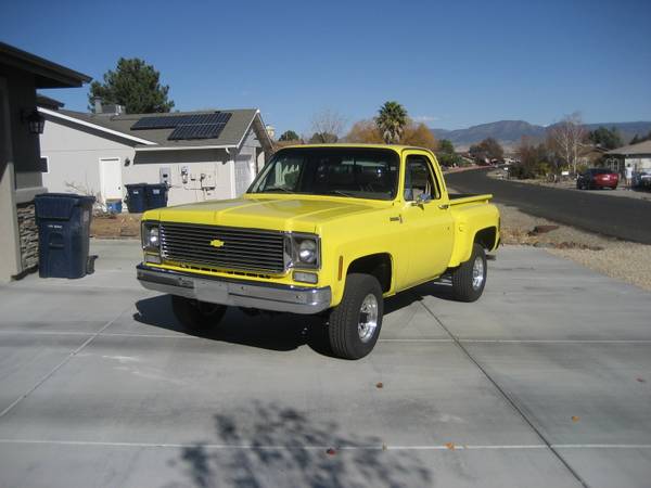 1978 Chevy K-10 shortbed stepside - cars & trucks - by owner -... for sale in Prescott Valley, AZ – photo 13