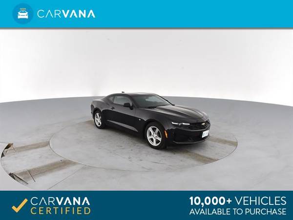2019 Chevy Chevrolet Camaro LT Coupe 2D coupe BLACK - FINANCE ONLINE for sale in Carrollton, TX – photo 9