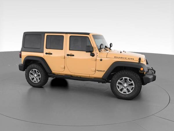 2014 Jeep Wrangler Unlimited Rubicon Sport Utility 4D suv Beige - -... for sale in Waite Park, MN – photo 14