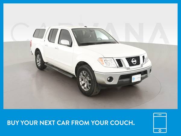 2019 Nissan Frontier Crew Cab SL Pickup 4D 5 ft pickup White for sale in South El Monte, CA – photo 12