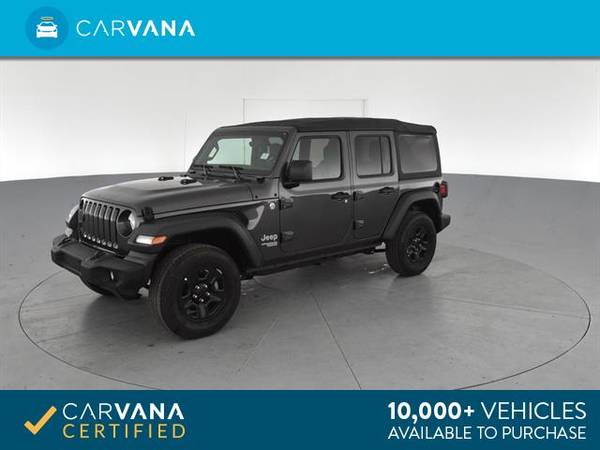 2019 Jeep Wrangler Unlimited Sport SUV 4D suv Gray - FINANCE ONLINE... for sale in Fresh Meadows, NY – photo 8