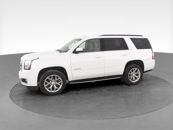 2017 GMC Yukon SLE Sport Utility 4D suv White - FINANCE ONLINE -... for sale in Arlington, District Of Columbia – photo 4