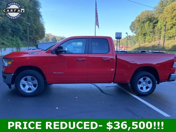 2020 Ram 1500 Big Horn/Lone Star pickup Red - cars & trucks - by... for sale in Marion, NC – photo 3