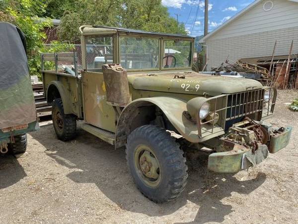 1952 Military Dodge M37 Power Wagon for sale in Molina, CO – photo 2