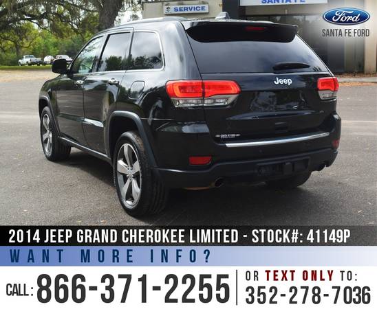 2014 Jeep Grand Cherokee Limited Backup Camera - Leather for sale in Alachua, GA – photo 5