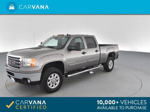 2012 GMC Sierra 3500 HD Crew Cab SLE Pickup 4D 8 ft pickup Gray - for sale in Springfield, MA – photo 6