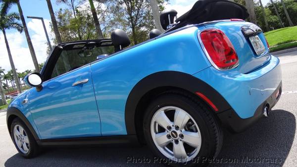 2018 *MINI* *Cooper Convertible* Electric Blue Metallic - cars &... for sale in West Palm Beach, FL – photo 5