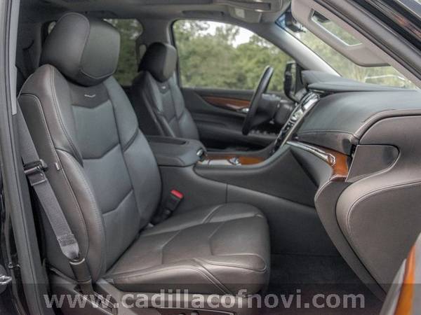 2017 Caddy *Cadillac* *Escalade* Premium Luxury hatchback Black Raven for sale in Novi, MI – photo 11