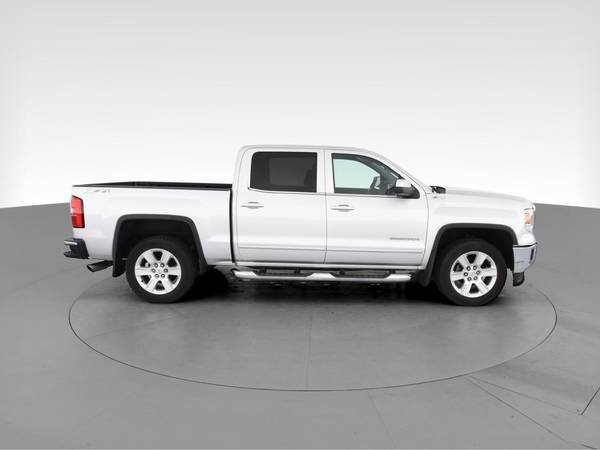 2015 GMC Sierra 1500 Crew Cab SLT Pickup 4D 5 3/4 ft pickup Silver -... for sale in South Bend, IN – photo 13