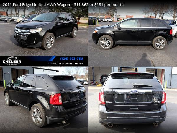 $239/mo - 2011 Ford Edge Limited AWD Wagon - Easy Financing! - cars... for sale in Chelsea, MI – photo 17