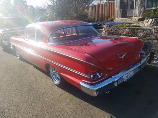 1958 Chevrolet Biscayne - cars & trucks - by owner - vehicle... for sale in Vancouver, OR – photo 2