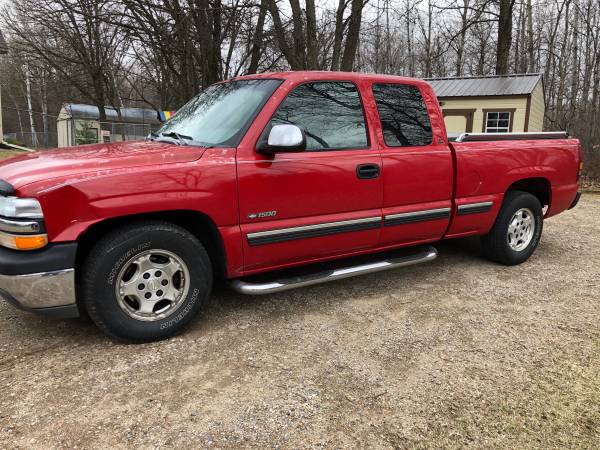 PRICE REDUCED 2000 Red Chevy Silverado 1500 LS - - by for sale in Little Falls, MN – photo 4
