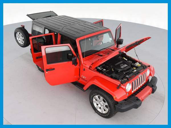 2016 Jeep Wrangler Unlimited Sahara Sport Utility 4D suv Red for sale in Atlanta, GA – photo 21