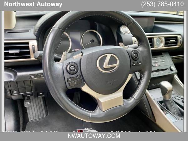 2016 Lexus IS 300 - cars & trucks - by dealer - vehicle automotive... for sale in PUYALLUP, WA – photo 19