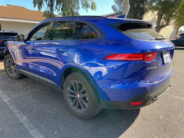 2018 Jag Jaguar FPACE 25t Premium suv Caesium Blue Metallic - cars &... for sale in San Jose, CA – photo 2