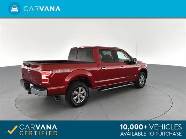 2018 Ford F150 SuperCrew Cab XL Pickup 4D 5 1/2 ft pickup Dk. Red - for sale in Barrington, RI – photo 11