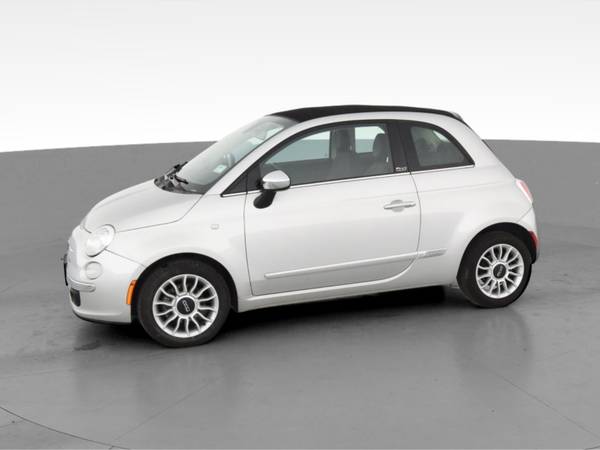 2012 FIAT 500 500C Lounge Convertible 2D Convertible Silver -... for sale in Columbus, GA – photo 4