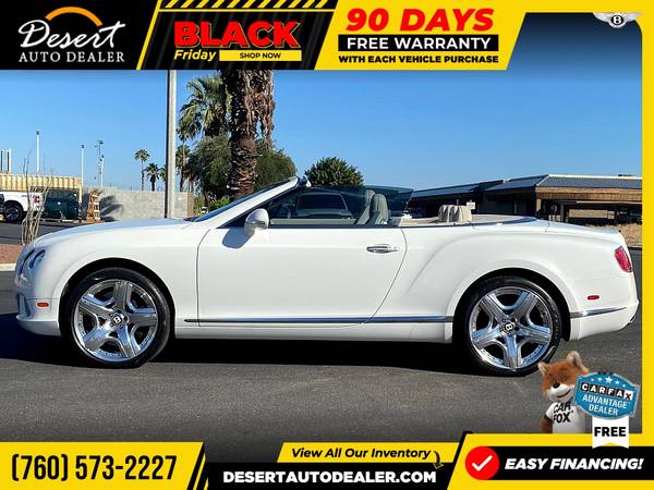 2014 Bentley Continental GT Convertible that's east on the budget -... for sale in Palm Desert , CA – photo 7