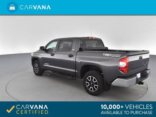 2017 Toyota Tundra CrewMax TRD Pro Pickup 4D 5 1/2 ft pickup Gray - for sale in Cleveland, OH – photo 8