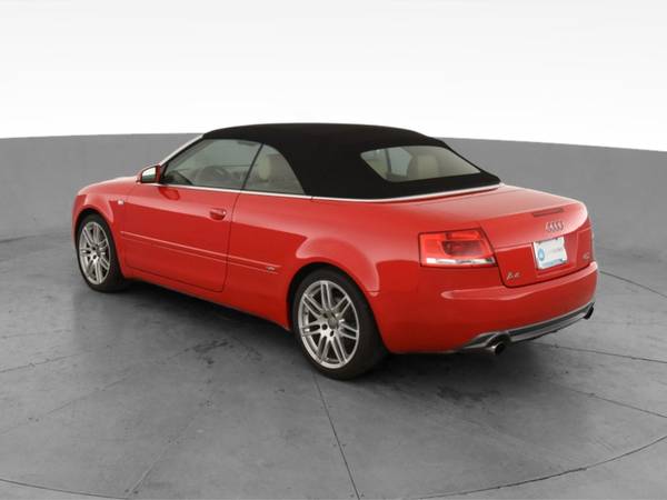2009 Audi A4 2.0T Quattro Cabriolet 2D Convertible Red - FINANCE -... for sale in Sarasota, FL – photo 7