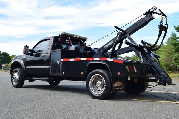 2008 Ford F-550 XLT Wrecker Tow Truck 4x4 Diesel 119K Miles SKU:13519 for sale in Boston, MA – photo 3