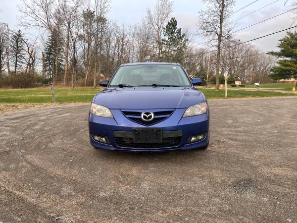 2008 Mazda 3 sedan 5 speed leather loaded - cars & trucks - by owner... for sale in Rochester , NY – photo 2