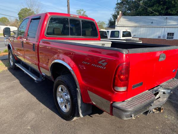 2006 Ford F250 Crew Cab Lariat 4WD Diesel Runs Perfect! - cars & for sale in Wallace, NC – photo 3