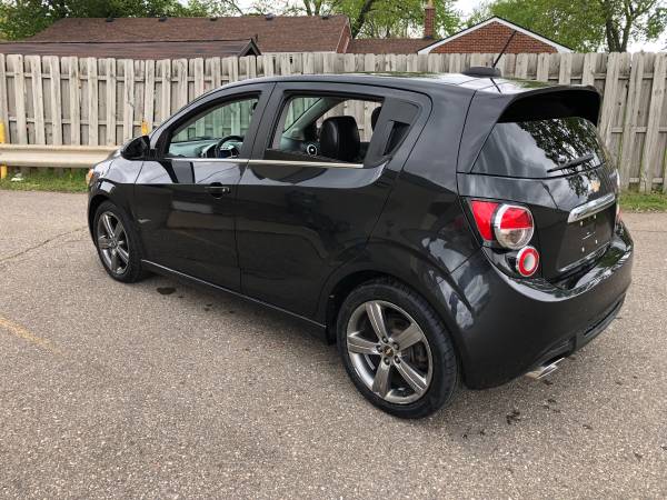 2015 Chevy Sonic RS Turbo 1 OWNER SENIOR OWNED! - - by for sale in Sterling Heights, MI – photo 3