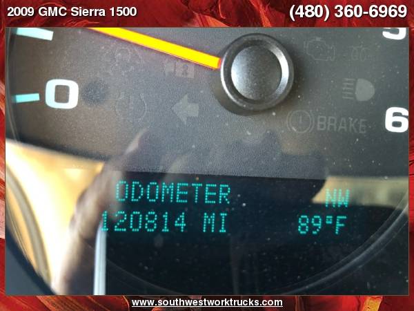 2009 GMC Sierra 1500 2WD Ext Cab 143.5 SLE for sale in Mesa, AZ – photo 18
