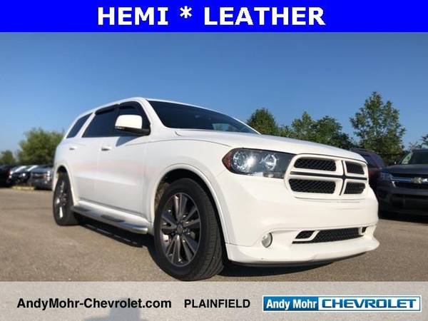 2013 Dodge Durango R/T (Bright White Clearcoat) for sale in Plainfield, IN – photo 2