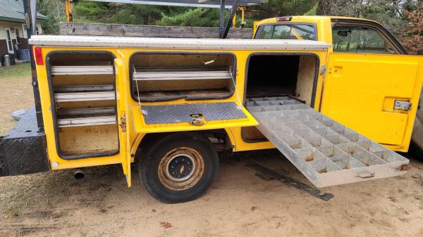 95 chevy 3500 utility $2,500 OBO - cars & trucks - by owner -... for sale in Madison, WI – photo 6