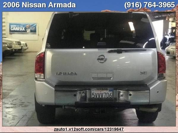 2006 Nissan Armada SE 4dr SUV for sale in Sacramento , CA – photo 7