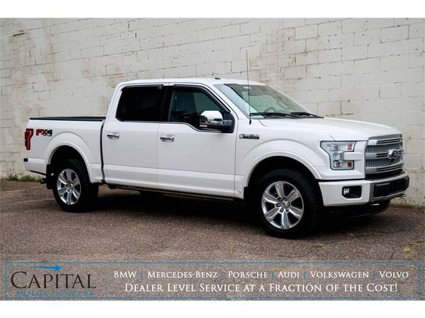 1-Owner, 2017 Ford Platinum F-150 SuperCrew 4x4 with FX-4 PKG! -... for sale in Eau Claire, IA – photo 9